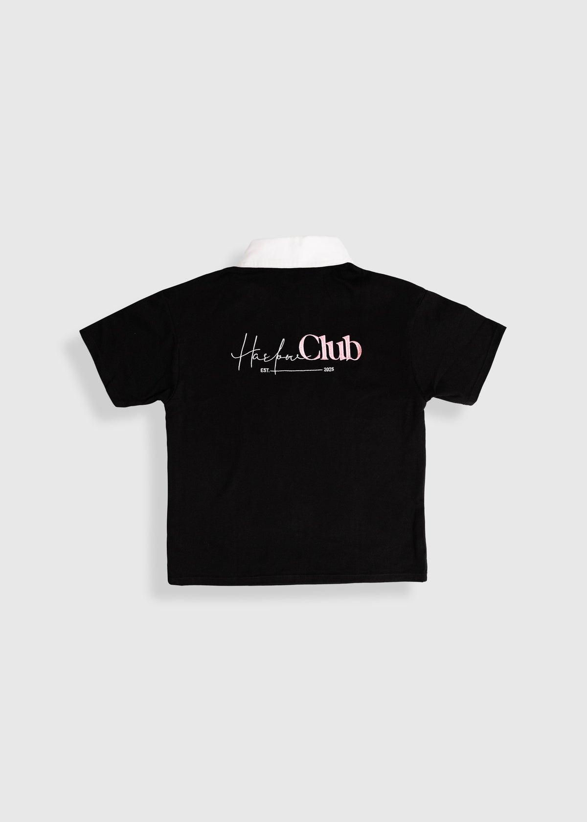 Black Short Sleeve Polo Shirt