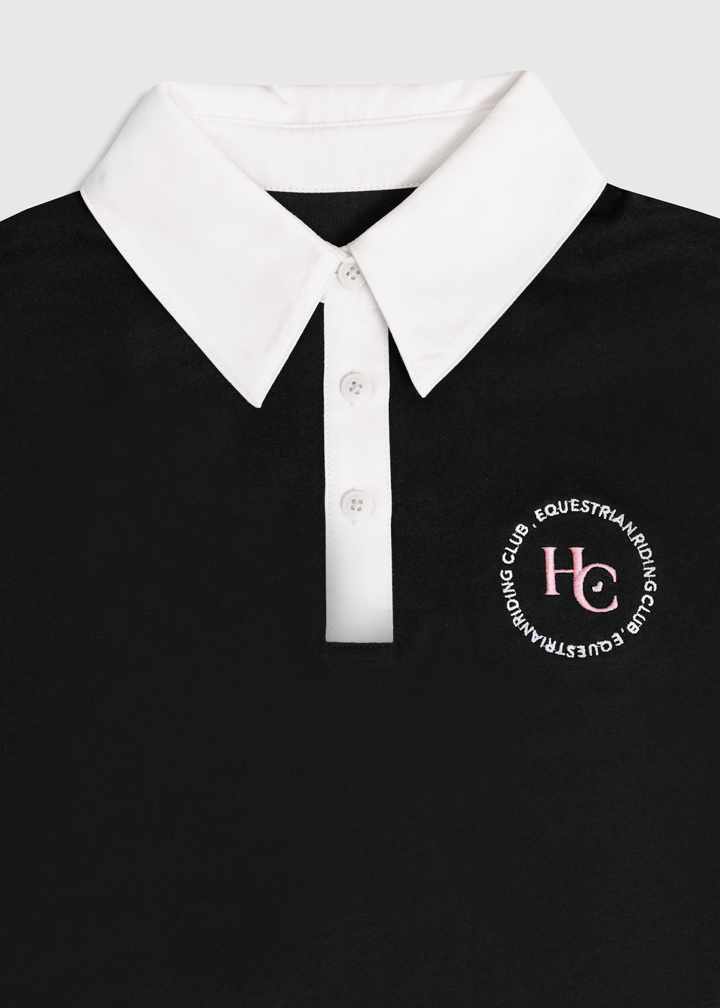 Black Short Sleeve Polo Shirt