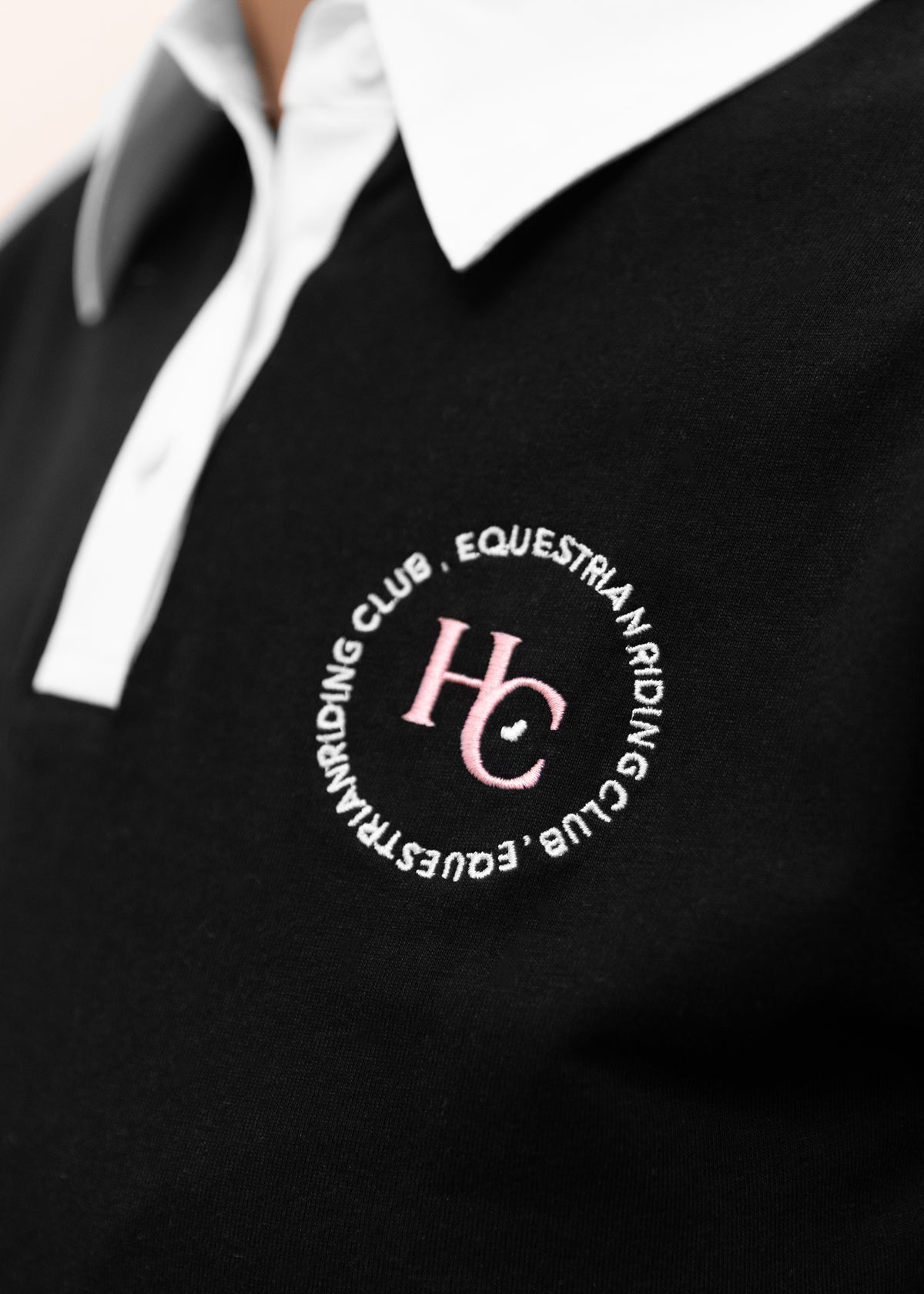 Black Short Sleeve Polo Shirt