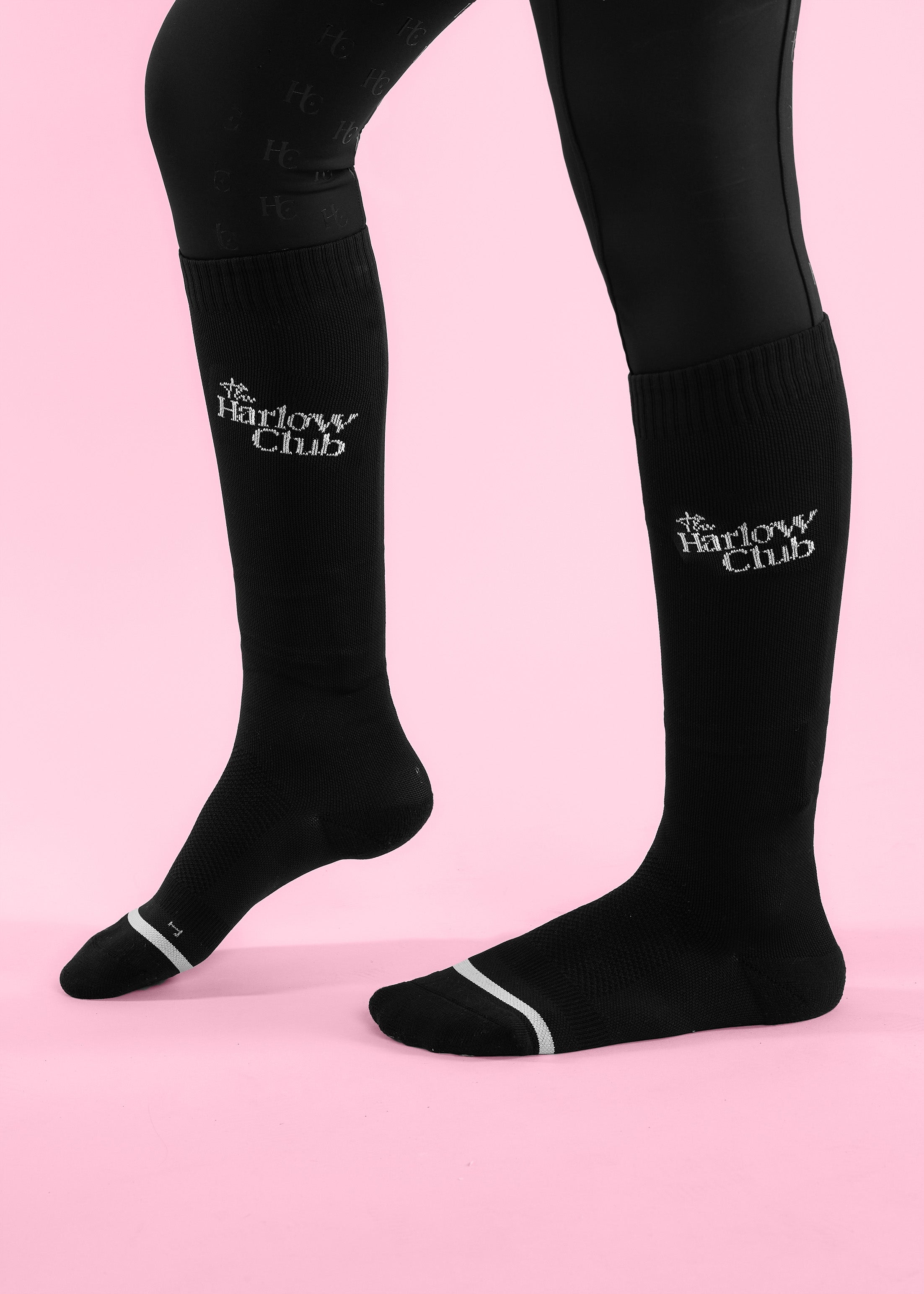 Black/Latte Riding Sock Pack