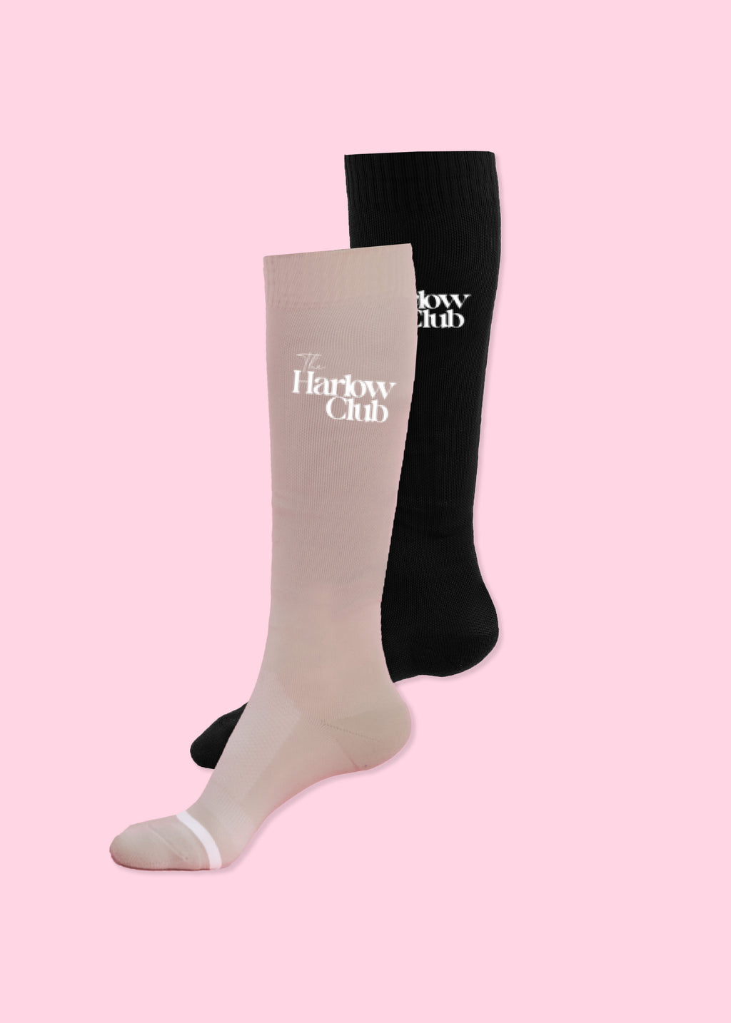 Black/Latte Riding Sock Pack