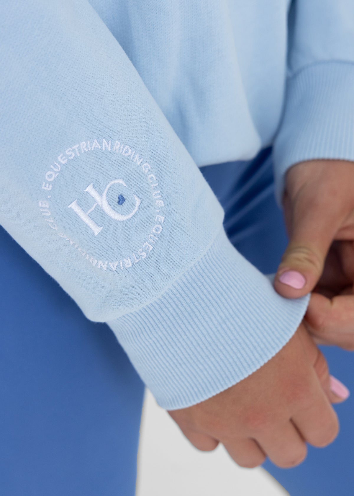 Est 2025 Cloudberry Half Zip Sweater
