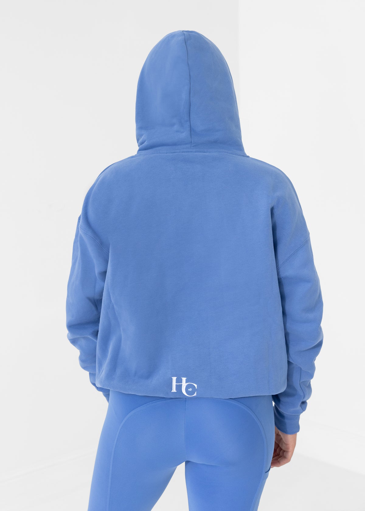 The Harlow Club Dandy Denim Pull On Hoodie