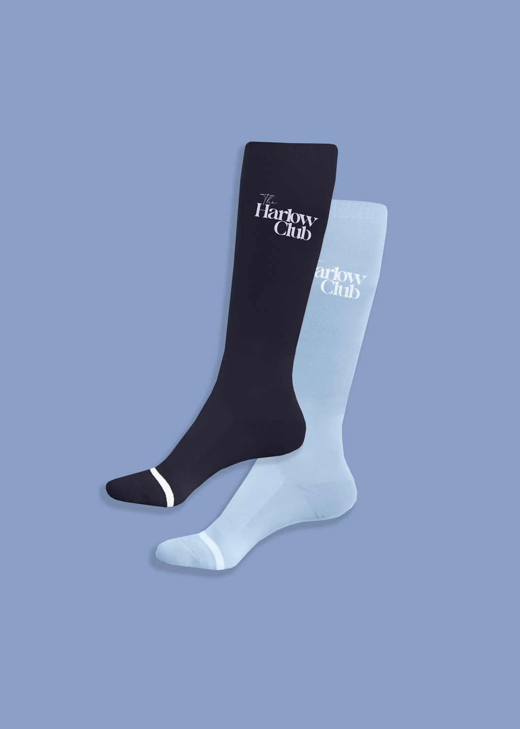 Eventer Blue/Cloudberry Riding Sock Pack