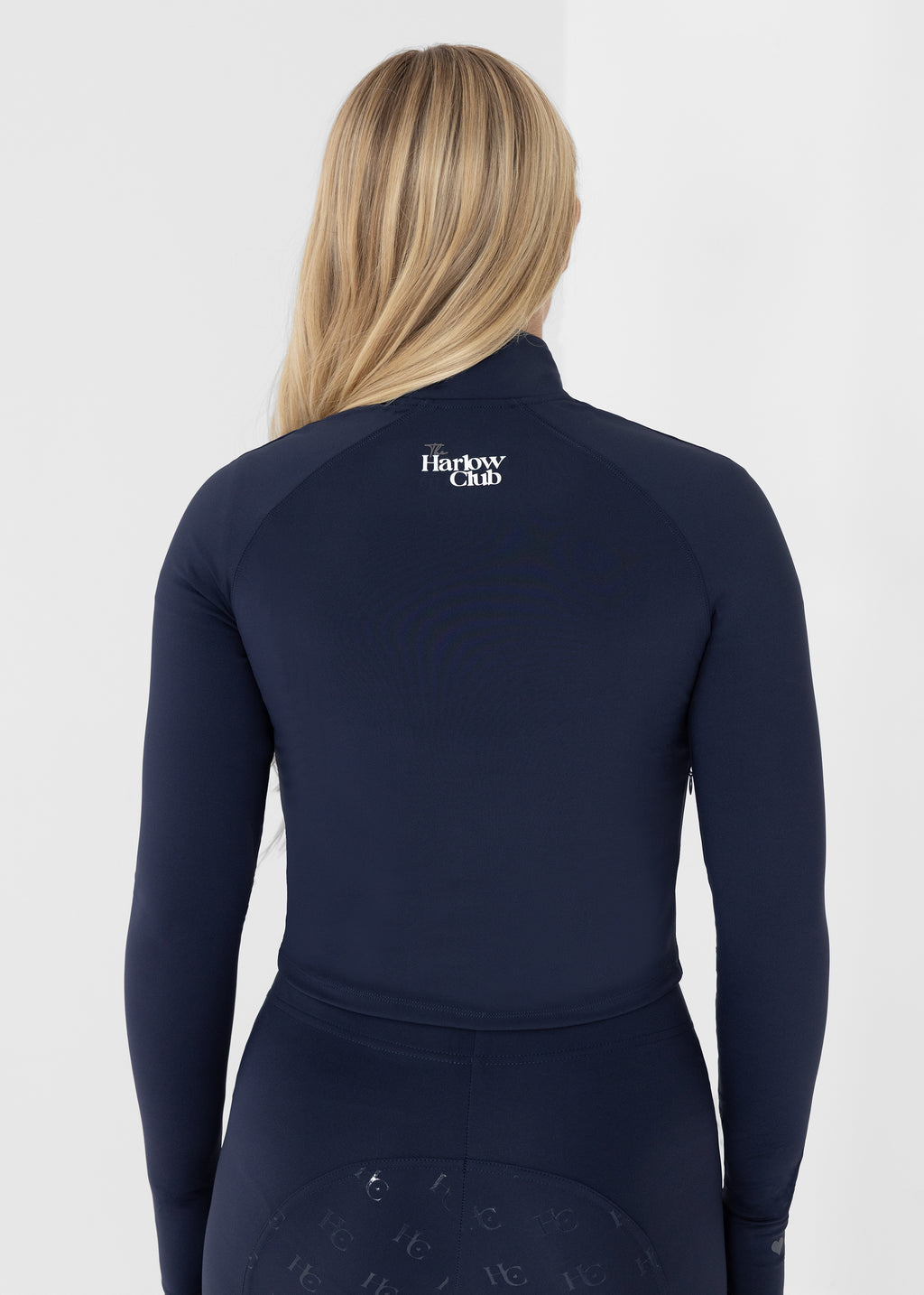 Eventer Blue Cropped Stretch Jacket