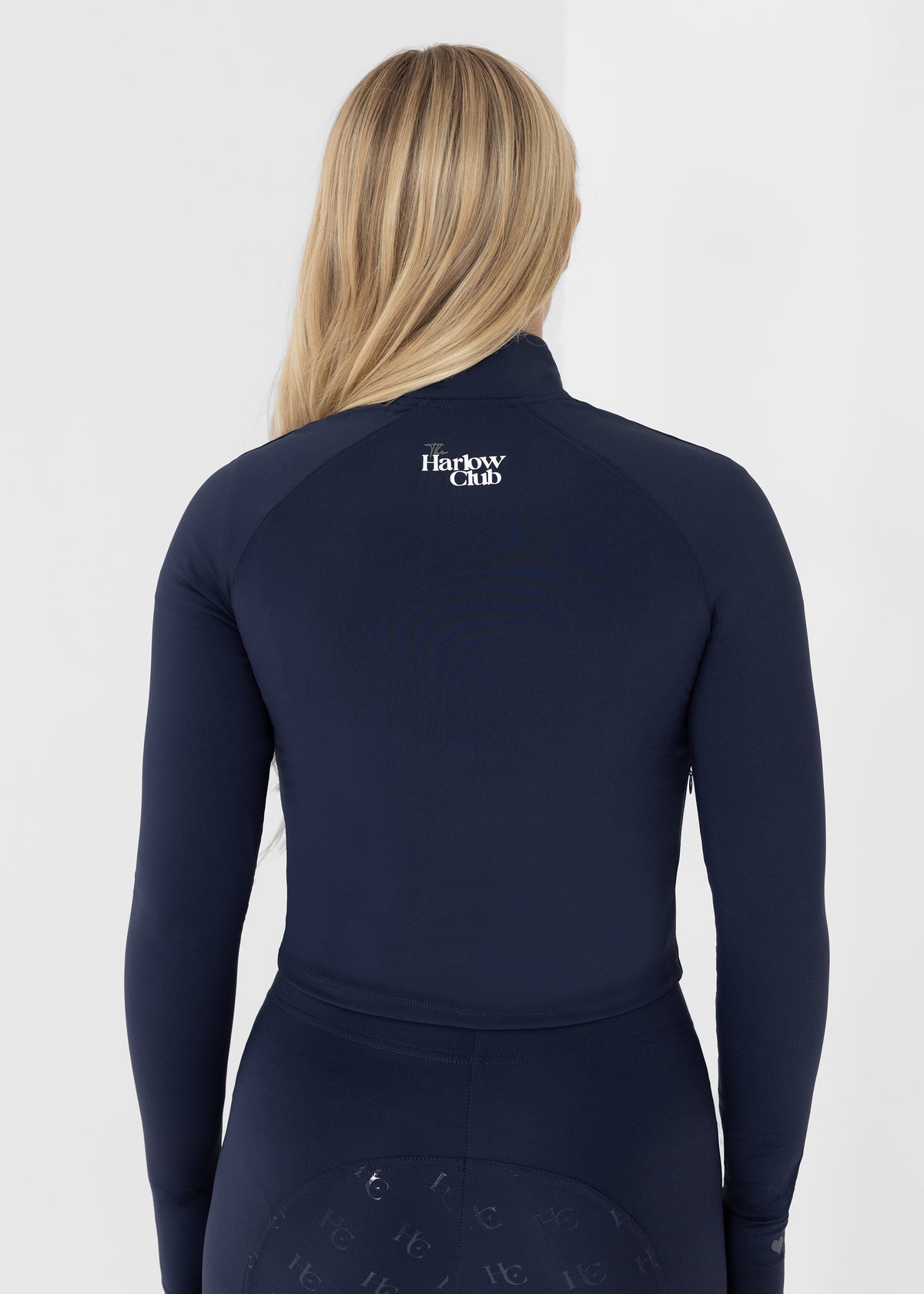 Eventer Blue Cropped Stretch Jacket