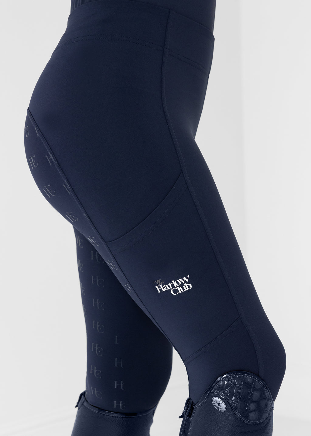 Eventer Blue Full Seat Leggings