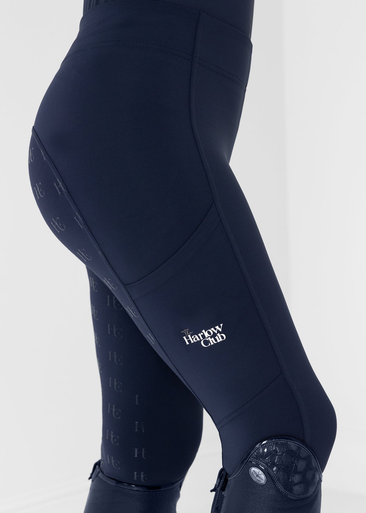 Eventer Blue Full Seat Leggings