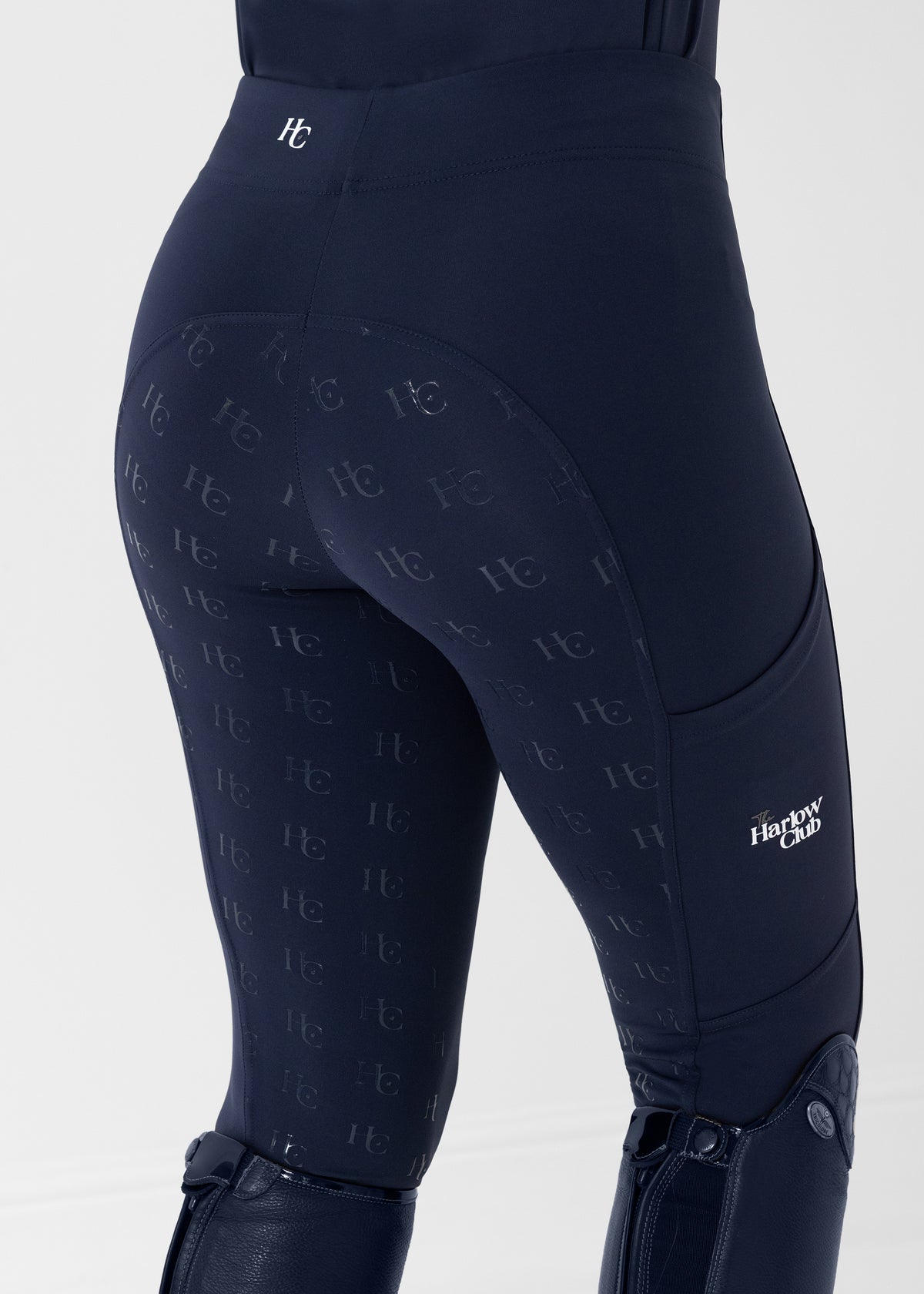 Eventer Blue Full Seat Leggings