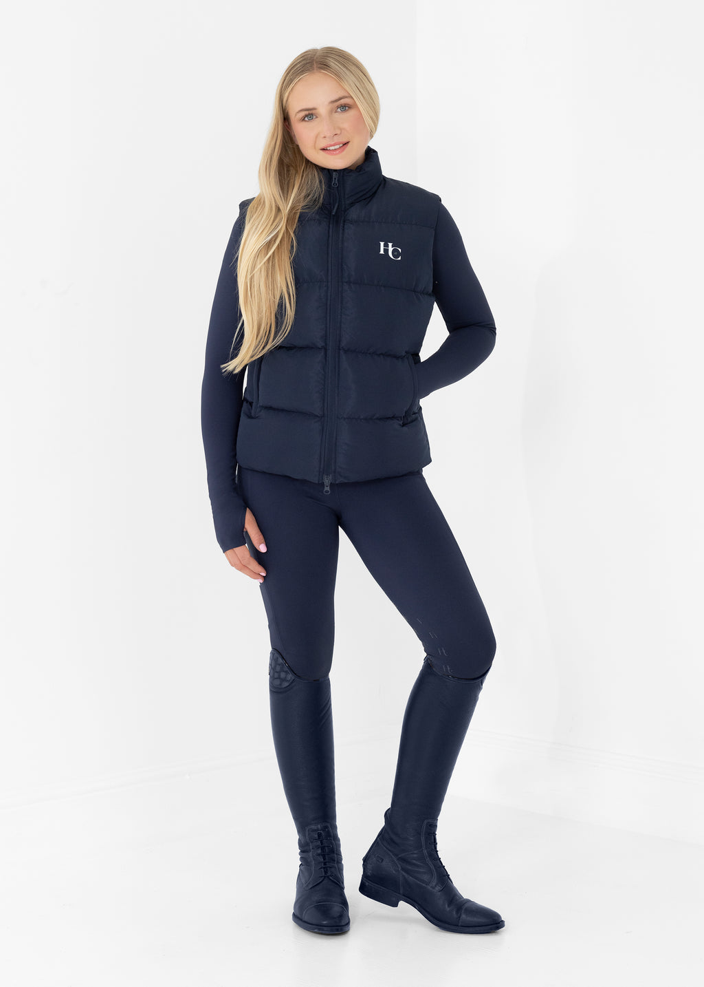 Eventer Blue Padded Gilet