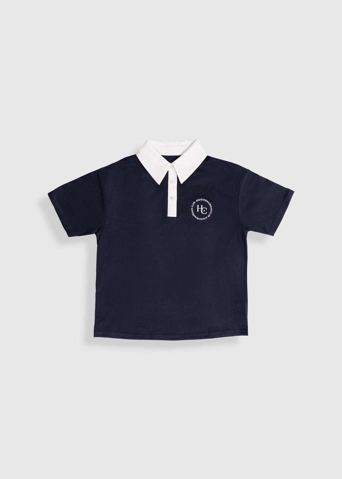 Eventer Blue Short Sleeve Polo Shirt